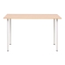 vidaXL Mesa de comedor 120x60x73 cm color roble y blanco