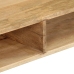 Mesa de centro de madera maciza de mango 100x60x45 cm