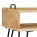 Mesa de centro de madera maciza de mango 100x60x45 cm