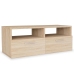 vidaXL Mueble de TV 2 piezas madera de ingeniería roble 95x35x36 cm