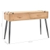 Mesa consola de madera de abeto maciza 115x40,5x76 cm