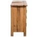 Mueble de lavabo madera maciza de pino 70x32x63 cm