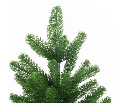 Árbol de Navidad artificial hojas realistas verde 150 cm