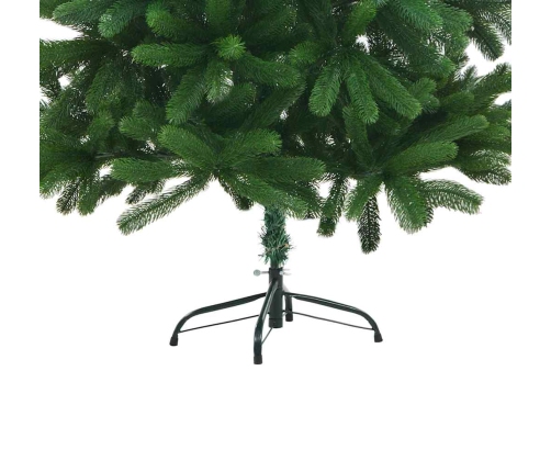 Árbol de Navidad artificial hojas realistas verde 150 cm