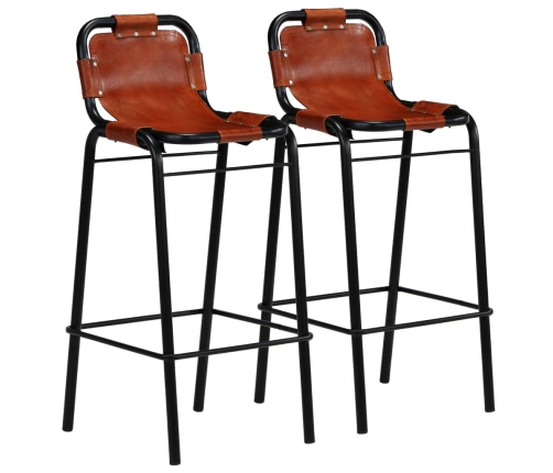 Set muebles bar 3 pzas madera reciclada cuero cabra auténtico