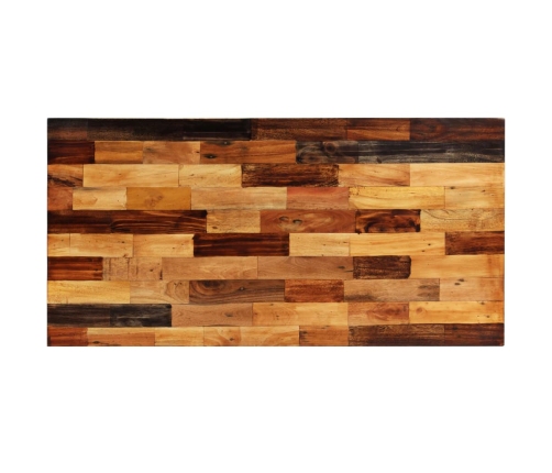 Mesa de bar de madera maciza reciclada 120x60x106 cm