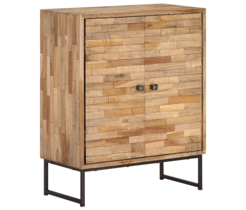 Aparador de madera de teca reciclada 60x30x75 cm