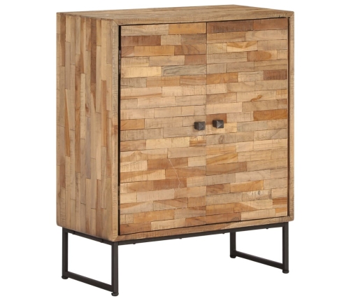 Aparador de madera de teca reciclada 60x30x75 cm