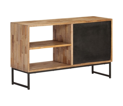 Mueble para TV de madera de teca reciclada 90x30x55 cm