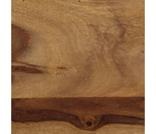 Mesa de bar de madera maciza de sheesham 118x60x107 cm