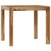 Mesa de comedor de madera maciza de sheesham 82x80x76 cm