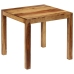 Mesa de comedor de madera maciza de sheesham 82x80x76 cm