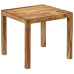 Mesa de comedor de madera maciza de sheesham 82x80x76 cm