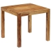 Mesa de comedor de madera maciza de sheesham 82x80x76 cm