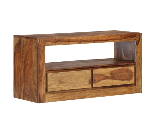 Mueble para TV de madera maciza de sheesham 80x30x40 cm