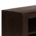 Mueble para TV madera maciza acacia marrón oscuro 120x30x40 cm