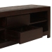 Mueble para TV madera maciza acacia marrón oscuro 120x30x40 cm