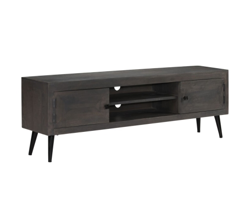 Mueble para TV de madera maciza de mango 140x30x45 cm