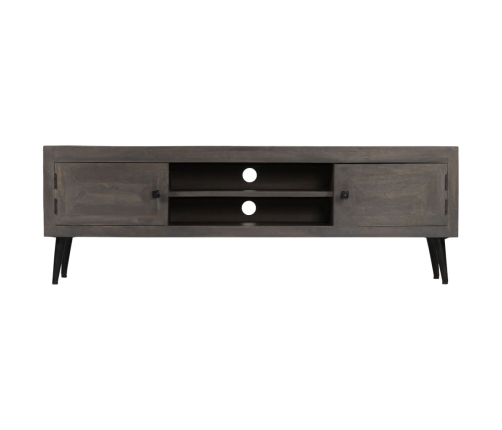 Mueble para TV de madera maciza de mango 140x30x45 cm