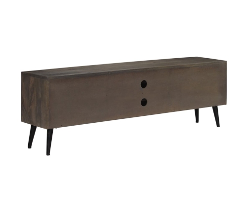 Mueble para TV de madera maciza de mango 140x30x45 cm