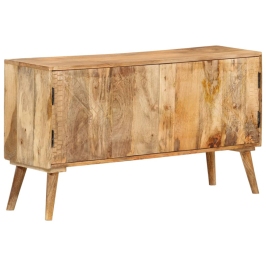 Aparador de madera maciza de mango 110x30x60 cm