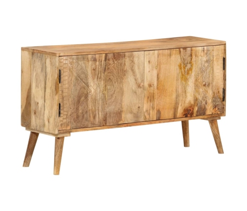 Aparador de madera maciza de mango 110x30x60 cm