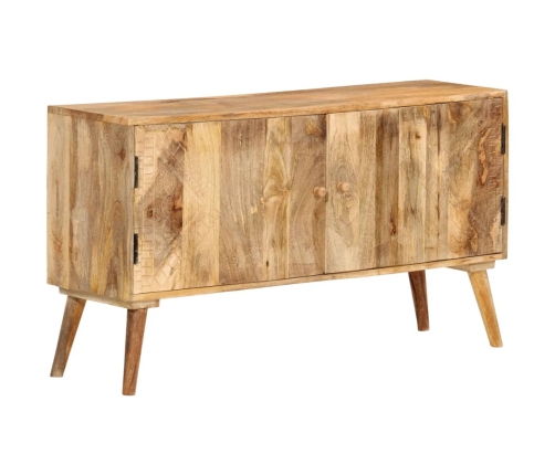 Aparador de madera maciza de mango 110x30x60 cm