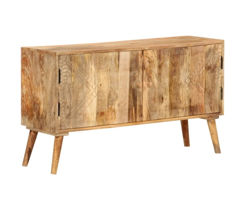 Aparador de madera maciza de mango 110x30x60 cm