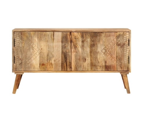 Aparador de madera maciza de mango 110x30x60 cm