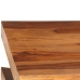 Mesa de centro de madera maciza de sheesham 90x60x30 cm