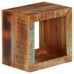 vidaXL Taburete de madera maciza reciclada 40x30x40 cm