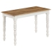 Mesa de comedor de madera maciza de mango 120x60x76 cm