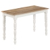 Mesa de comedor de madera maciza de mango 120x60x76 cm