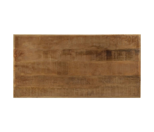 Mesa de comedor de madera maciza de mango 120x60x76 cm