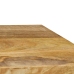 Mesa consola de madera maciza de mango 90x35x76 cm