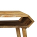 Mesa consola de madera maciza de mango 90x35x76 cm