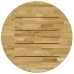 Superficie de mesa redonda madera maciza de roble 23 mm 700 mm