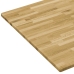 Tablero de mesa rectangular madera maciza roble 23 mm 120x60 cm