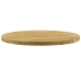 Superficie de mesa redonda madera maciza de roble 44 mm 400 mm