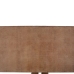 Mesa de centro de madera maciza de abeto marrón 91x51x38 cm