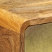 Aparador de madera maciza de mango 90x30x77 cm