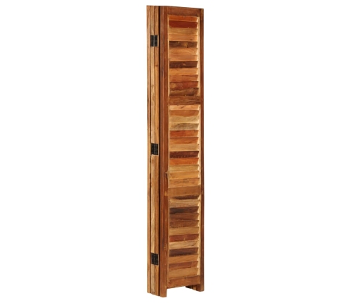 Biombo divisor de madera maciza reciclada 170 cm