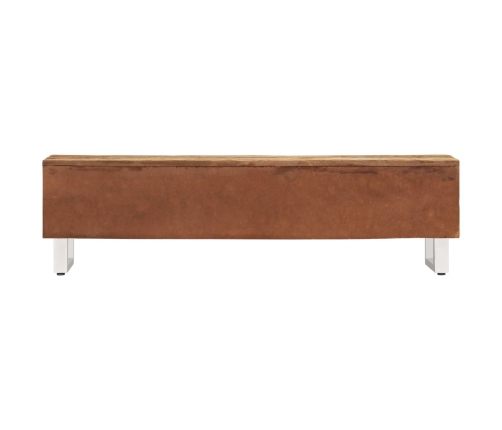 Mueble para TV madera maciza reciclada 140x30x40cm