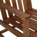 vidaXL Sillones de jardín 2 uds madera acacia maciza