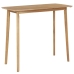 Set de comedor de jardín 5 piezas madera maciza de acacia