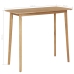 Set de comedor de jardín 5 piezas madera maciza de acacia