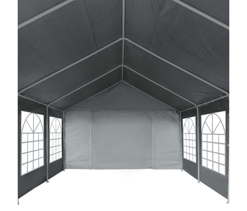 Carpa para fiestas PE gris 4x8 m