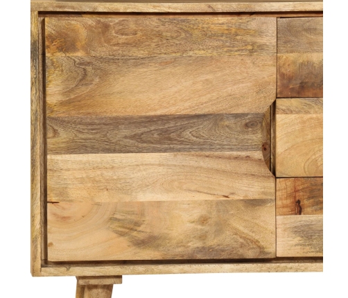 Aparador de madera maciza de mango 90x30x69 cm