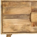 Aparador de madera maciza de mango 90x30x69 cm