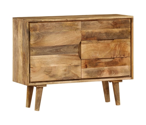 Aparador de madera maciza de mango 90x30x69 cm